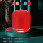 ABS FM Radio Portable Speaker 500mah Battery Stereo Bluetooth Speaker