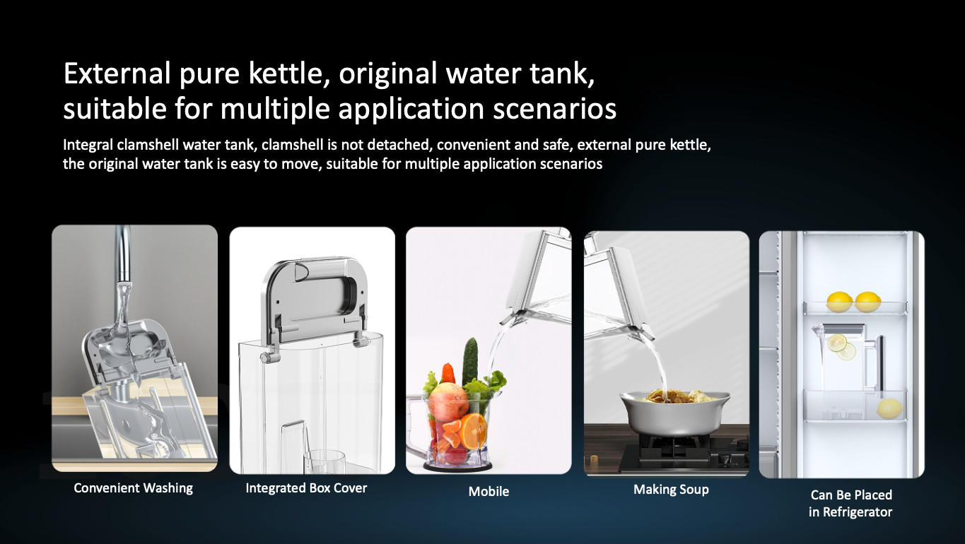 4000L Countertop Reverse Osmosis Water Dispenser 50Hz Ro Hot Water Dispenser