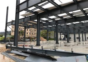 China Industrial Prefabricated Metal Building / Prefab Steel Structures Warehouse factory