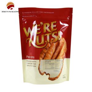 China 1000g Capacity Moisture-proof Flat Bottom Packaging Bag factory