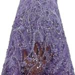 Top quality Dubai wedding dress handmade gold beaded lace embroidery african