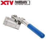 Water Industrial Usage Xtv Automatic Return Stainless Steel Ball Valve for