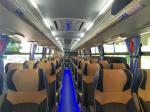 LHD/RHD Euro3 47 Seats 336HP YBL6128H Luxury Coach Bus for Tanzania