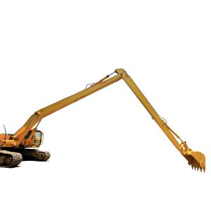 China For PC300 CX145C CAT320 Excavator Long Reach Boom Arm Factory Price Excavator Attachment Extension Arm factory