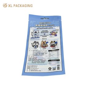 XL Packaging Custom Paper Sticker Biodegradable Matte Ziplock Packaging Bag