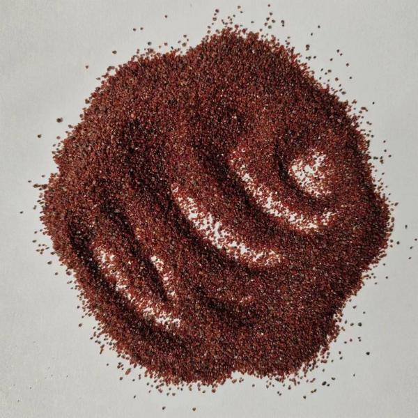 Sandblasting abrasive mediium GARNET 20X40 20/40 MESH : Natural Abrasive medium,