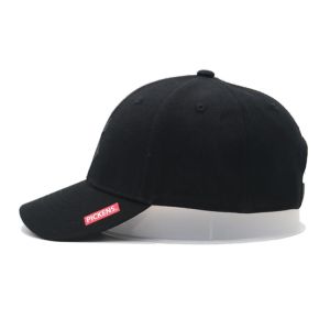 Customizable 6 Panel Baseball Cap With Adjustable Strap Closure