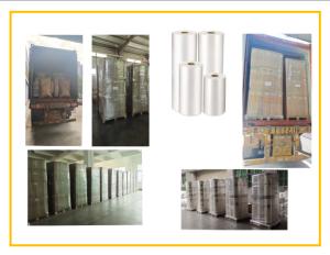 China Non Toxic Glossy PET Thermal Lamination Film 4000M Length factory