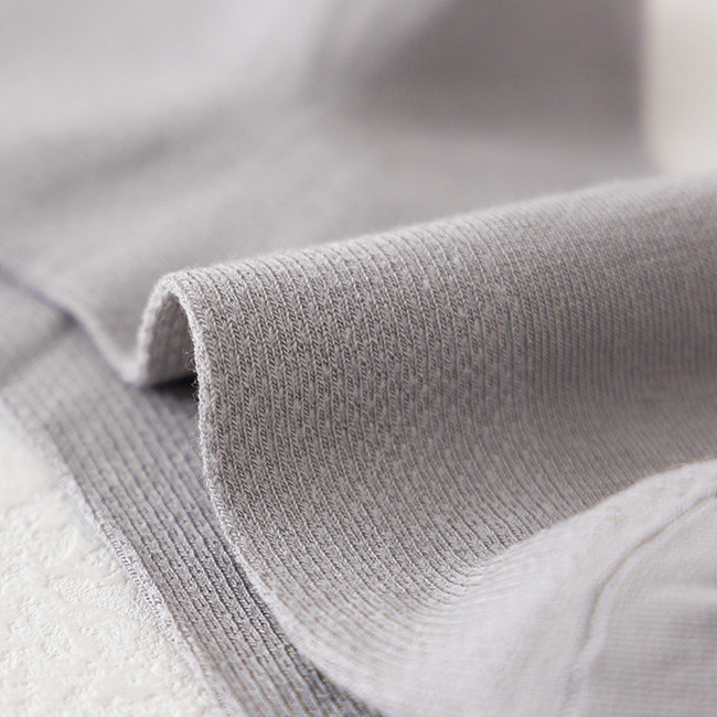 Men Breathable Custom Bamboo Socks Antibacterial For All Season