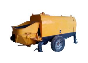 China Yellow 15m3/H Concrete Injection Pump Mobile Pumpcrete CE Approval factory