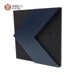 Artistic Shapes PET 3D Acoustic Wall Panel with Painting Modern Design