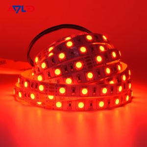 China 14.4W 5050 SMD LED Strip Light DC12V 24V factory