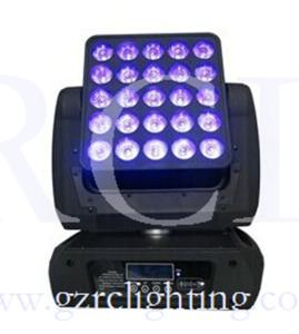 China LED Stage Lighting / LED Moving Head Light Matrix Blinder for Stage Show factory