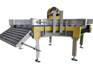 China CPG / SEW Motorized Curve Roller Conveyor 0.75 - 1.5 KW Power Conveyor Application factory
