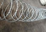 Convenient Construction Stainless Steel Razor Wire Snake Belly Spiral Barbed