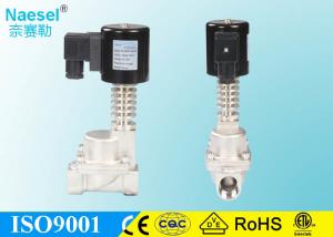 China SS316 High Temperature Solenoid Valve PEEK Seal 230 Psi Normal Closed factory