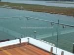 Custom Colored Balustrade Glass Balcony Railing 6mm 8mm 10mm 12mm