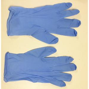 China Biodegradable Powder Free CE Long Cuff Nitrile Gloves factory