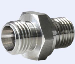 China Stainless Steel DIN2353 Bite Ferrule Type Connector Tube Adapters with Advantage factory