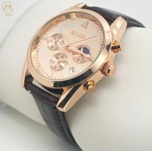 China OEM Stock High Quality Waterproof Watches with Stainless Steel Top Brand Luxury Sports Chronograph Quartz Watch factory