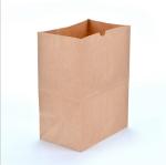 Disposable paper bag Kraft paper bags for bread hamburger packing bag