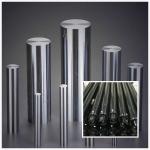 Precise Cold Drawn Piston Chrome Plated Steel Bar , Hard Chrome Plated Steel