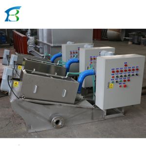 Professional Chicken Manure Wastewater Treatment System with Sludge Dewatering