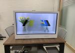 Hologram Pyramid Transparent LCD Display Case 55 Inch Touch Screen