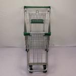 100L American Style Steel Shopping Cart Chain Store Shopping Cart With Elevator