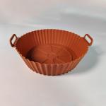 Wholesale Foldable Reusable Non Stick Silicone Air Fryer Liner Baking Mat Cake