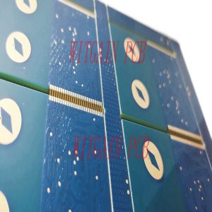 ENIG 4 Layer GPS Module PCB Circuit Board With Half Plated Holes