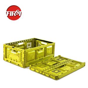 China Stackable Plastic Storage Basket Functional Vegetable Turnover Basket 600x400x220mm factory
