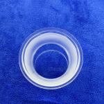 Coustomization Heat Resistance Outer Square Inner Circular Tapered Long Mouth