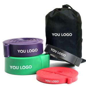 China Various Color Multi Function Yoga Exercise Bands High Strength 2080mm factory