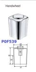 Diamond Type Handles Plastic G1/2 Wall Mounted Water Faucet