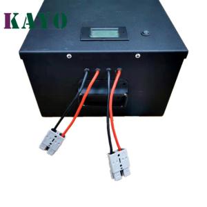 China CC CV AGV 24V Lithium Ion Battery Pack 100AH Rechargeable Lifepo4 Battery factory