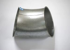 China Professional Spot Welding Galvanized Steel Fittings Elbow 6 Inch Size factory