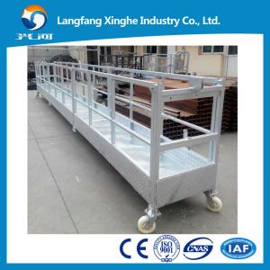 China ce zlp suspended platform， glass cleaning cradle ，zlp gondola chimney factory