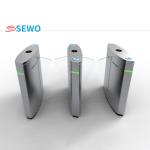 High Speed Subway Station Turnstile , Pedestrian Speed Gates 45people/min