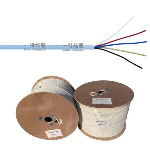 China 4x0.22mm2 Shielded Stranded CCA Conductor PVC Insulation and Jacket CPR Eca Alarm Cable factory