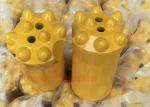 Cold Pressing Tapered Rock Drill Bit 7 Carbide Natural Resources Exploration