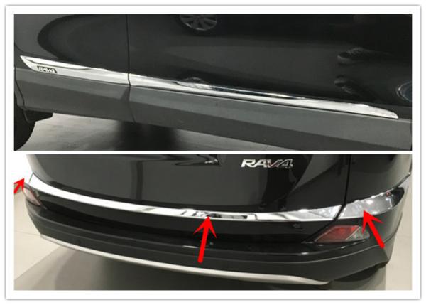Toyota RAV4 2016 Auto Exterior Trim Parts Side Door Trim Stripe and Tail Gate
