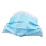 Surgical Non Woven Face Mask Dust Proof Isolation Face Masks Blue Color