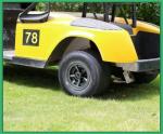 Strong Universal Golf Cart Wheel Covers 8 Inch Set of 4 330g Weight
