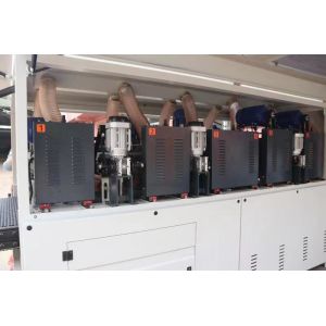 Wood Oscillating Curve Brush Sanding Machine Auto Feeding Polishing