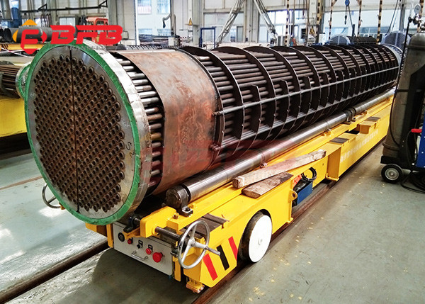 25 Ton Rgv Plc Control Flat Table Mould Handling Bogie Traveling On Rail Road