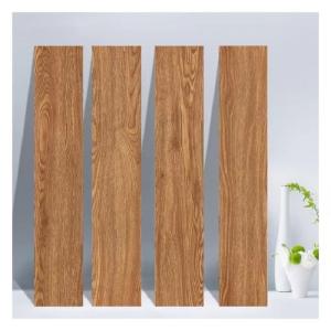 China Slip Proof Peel And Stick Wood Planks Self Adhesive Vinyl Floor Tiles 6x36'' factory