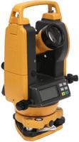 China High Durability Electronic Digital Theodolite Two Seconds Accuracy Yellow Color factory