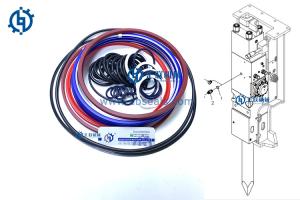 China HB4100 Hydraulic Breaker Seal Kit Weather Resistant Excavator Spare Parts factory