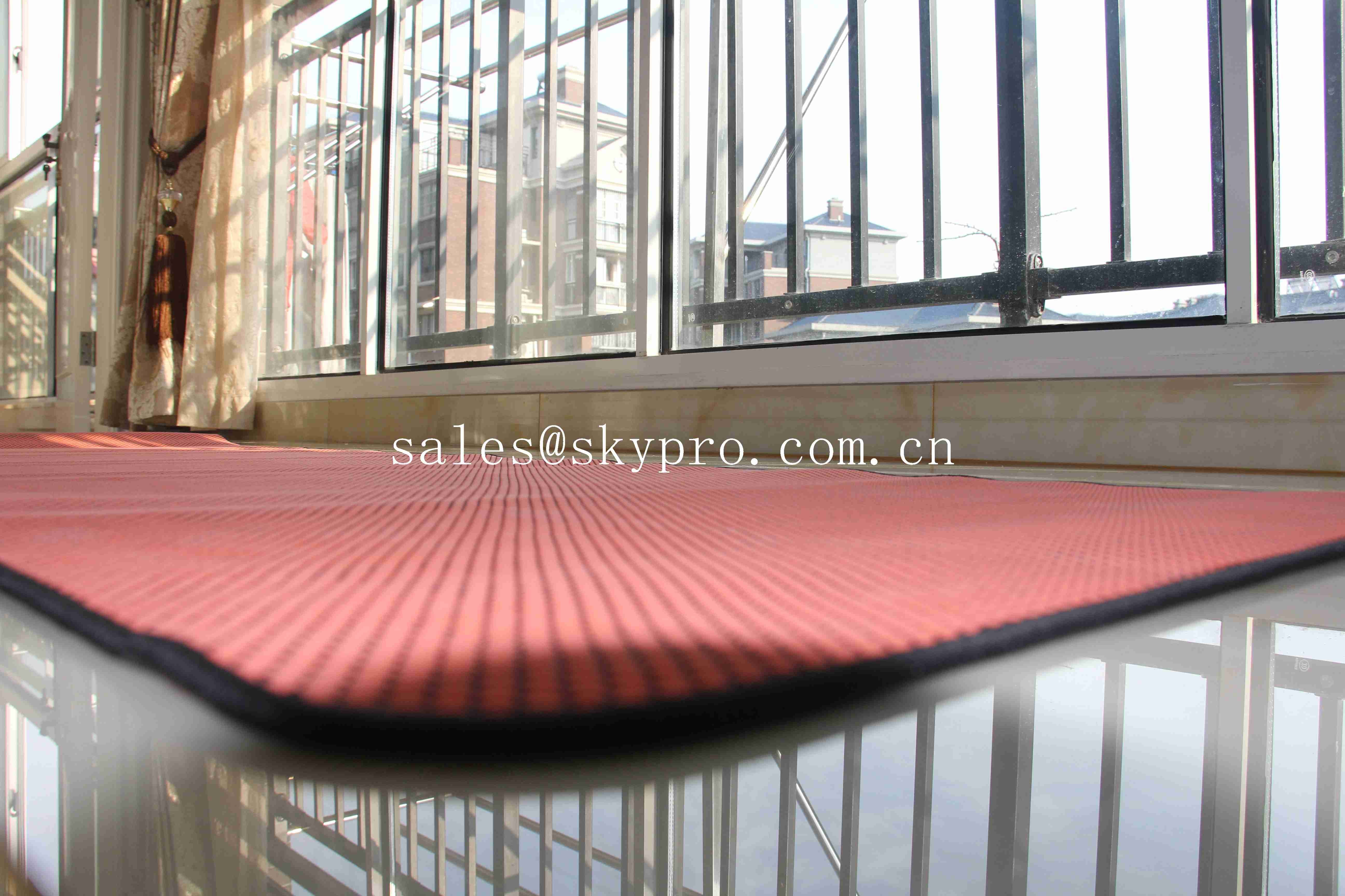 Gym Exercise Soft EVA Foam Sheet Textile Fitness Yoga Mat NBR Closed Cell Mats